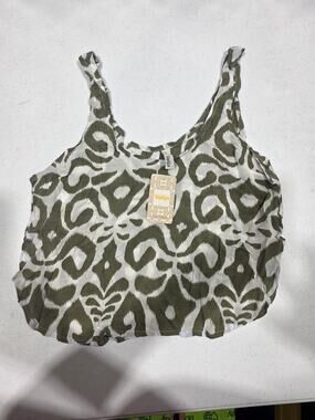 Valija bohemian-chic tank in abstract Grey-large
